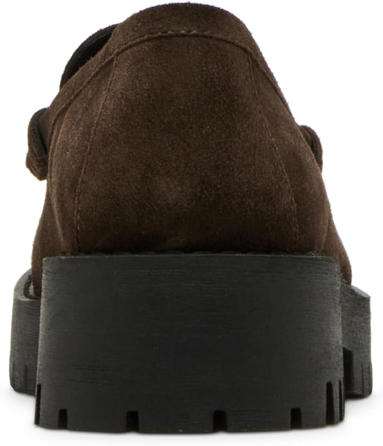 STEVE MADDEN LANGSTEN WOMEN SHOES - Brown Suede