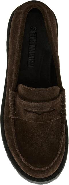 STEVE MADDEN LANGSTEN WOMEN SHOES - Brown Suede