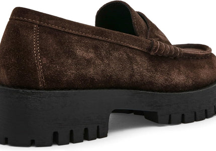 STEVE MADDEN LANGSTEN WOMEN SHOES - Brown Suede