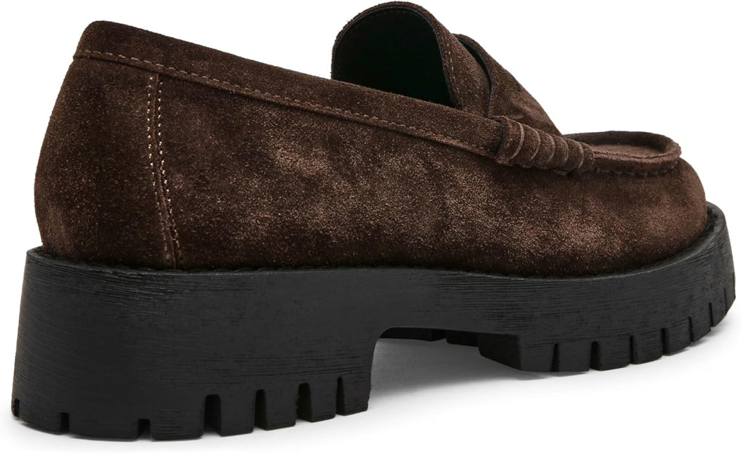 STEVE MADDEN LANGSTEN WOMEN SHOES - Brown Suede