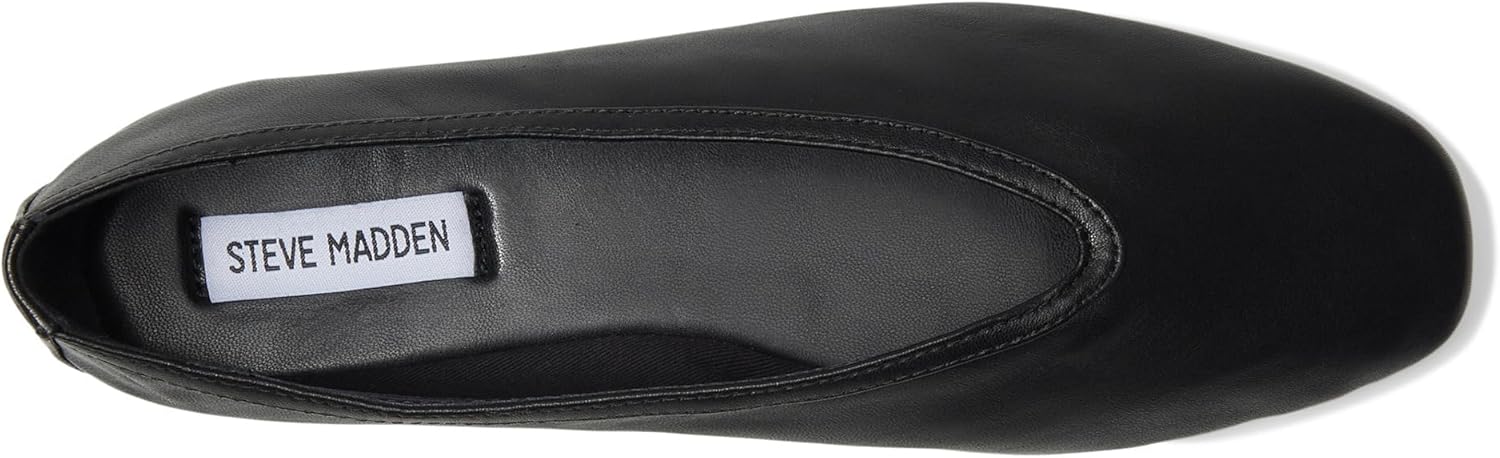 STEVE MADDEN LENI WOMEN SHOES - Black Leather