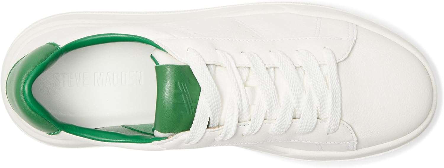 STEVE MADDEN MARVIN WOMEN BOOTS - White/Green