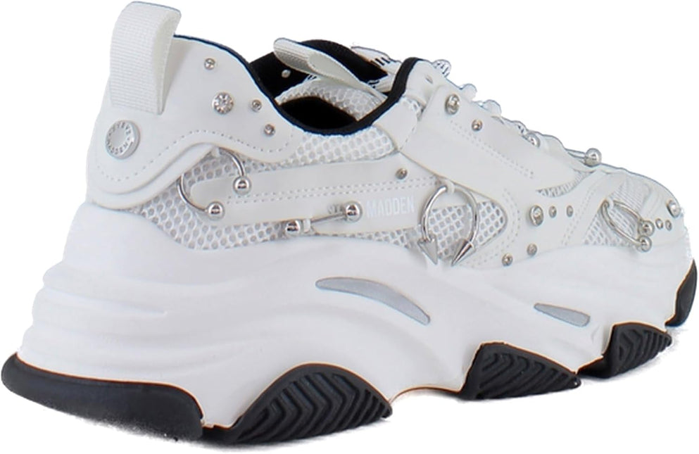 STEVE MADDEN POSSESSION PIERCING WOMEN SNEAKERS - White