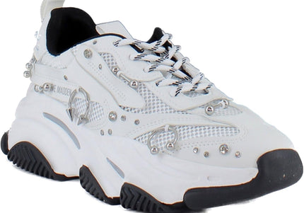 STEVE MADDEN POSSESSION PIERCING WOMEN SNEAKERS - White