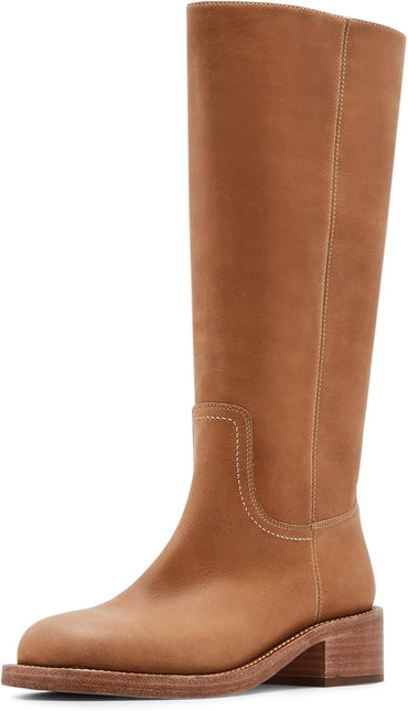 STEVE MADDEN RIGGS WOMEN BOOTS - Banana Leather
