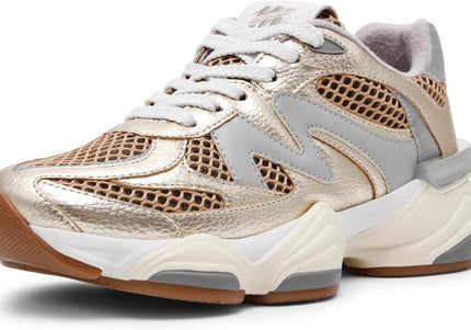 STEVE MADDEN SEBI WOMEN SNEAKERS - Gold Multi