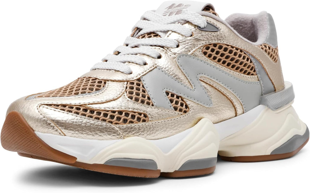 STEVE MADDEN SEBI WOMEN SNEAKERS - Gold Multi