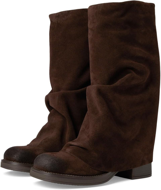 STEVE MADDEN BENTON WOMEN BOOTS - Brown