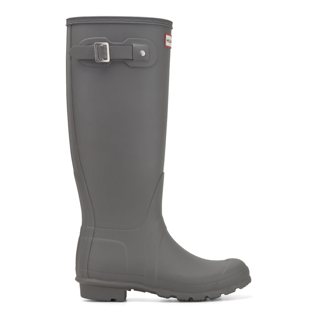 HUNTER W ORIGINAL TALL BOOT WOMEN RAIN BOOTS - Granite Gray