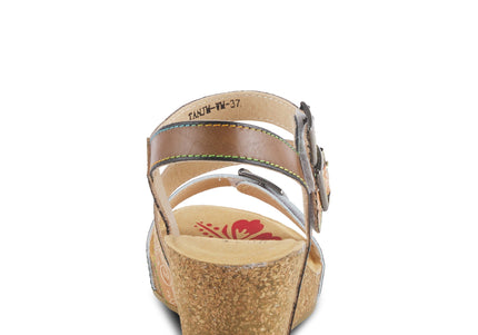 L'ARTISTE TANJA WOMEN SANDALS - White Multi