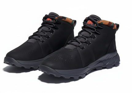 TIMBERLAND BROOKLYN MID LACE MEN BOOTS - Black