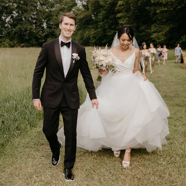 AMBERJACK THE TUX MEN SHOES - Obsidian