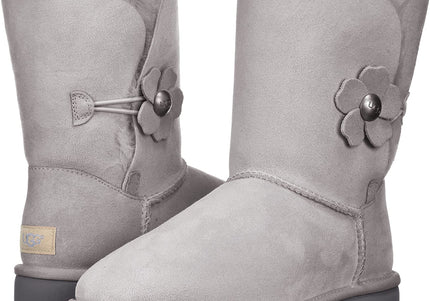 UGG W BAILEY BUTTON POPPY