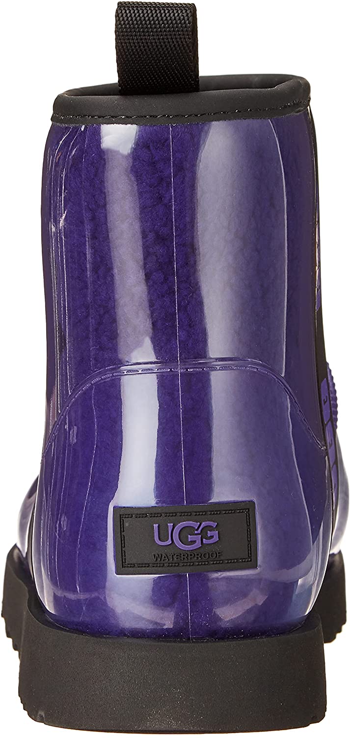 Store New Ugg Clear Mini Purple Boots