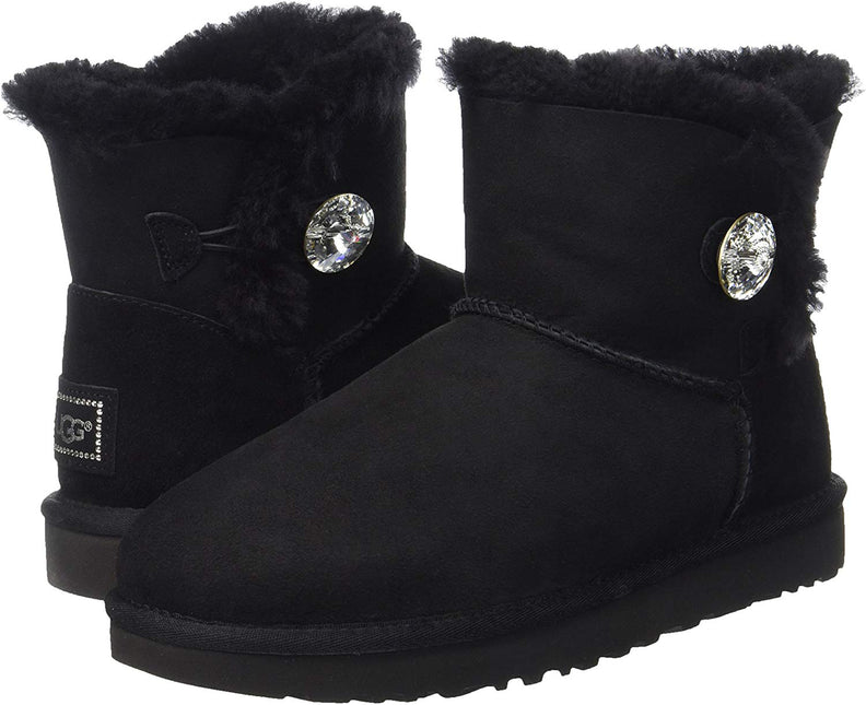 UGG W MINI BAILEY BUTTON BLING NYCK - New York City Kicks