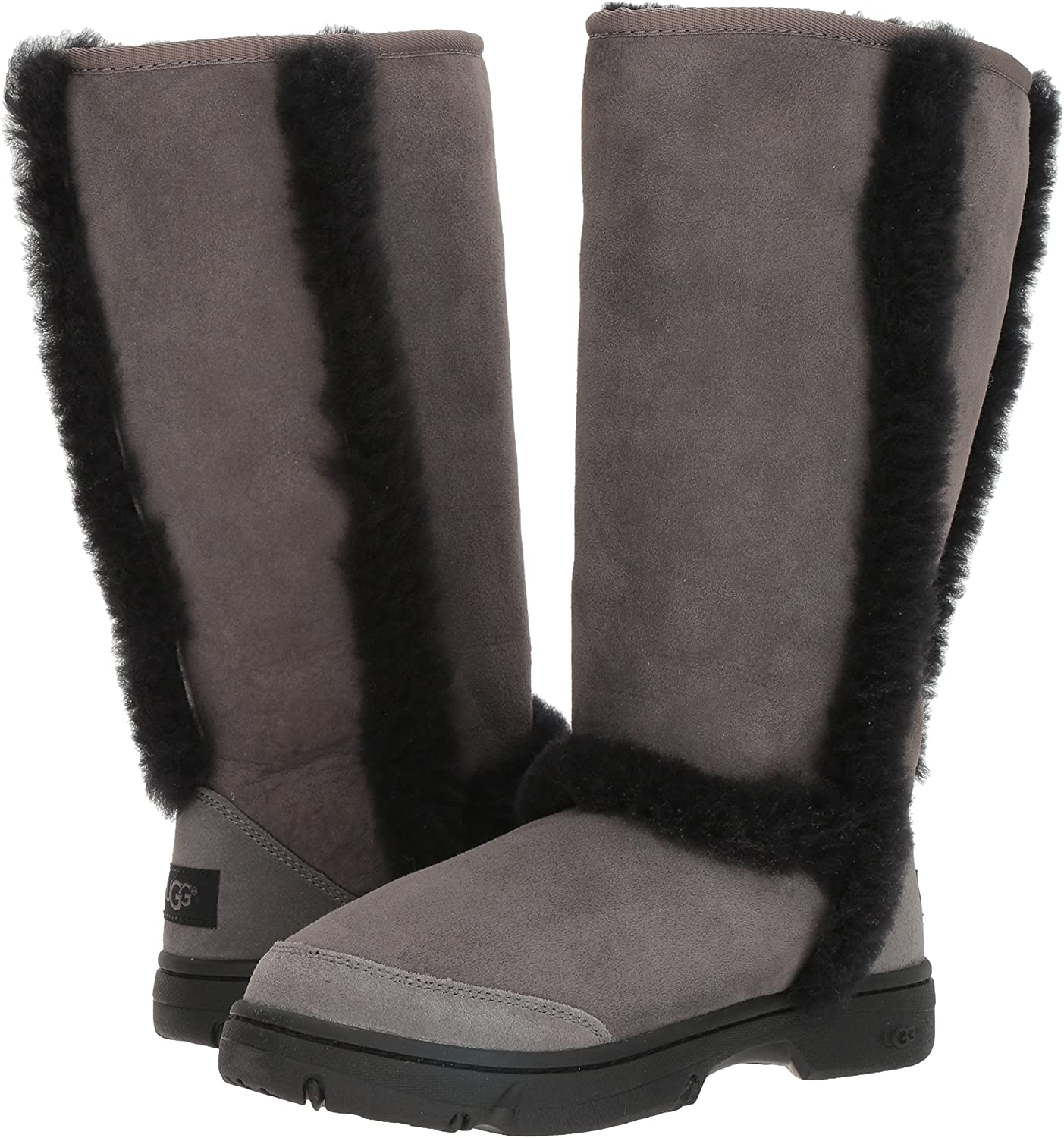 Fashion grey sunburst uggs