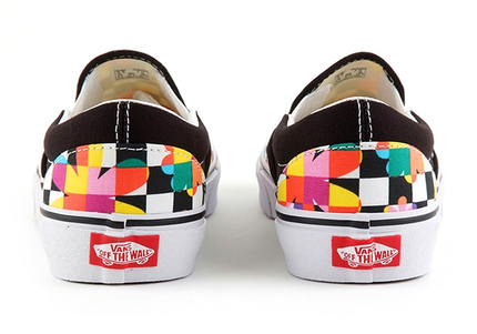 VANS Classic Slip On Floral Checkerboard NYCK - New York City Kicks