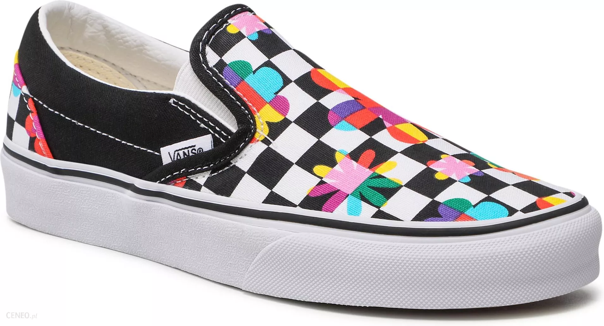 VANS Classic Slip On Floral Checkerboard NYCK - New York City Kicks