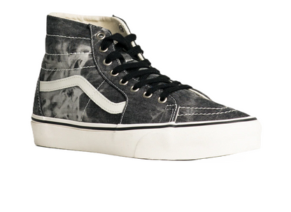 VANS Denim Destroy Sk8-Hi Tapered