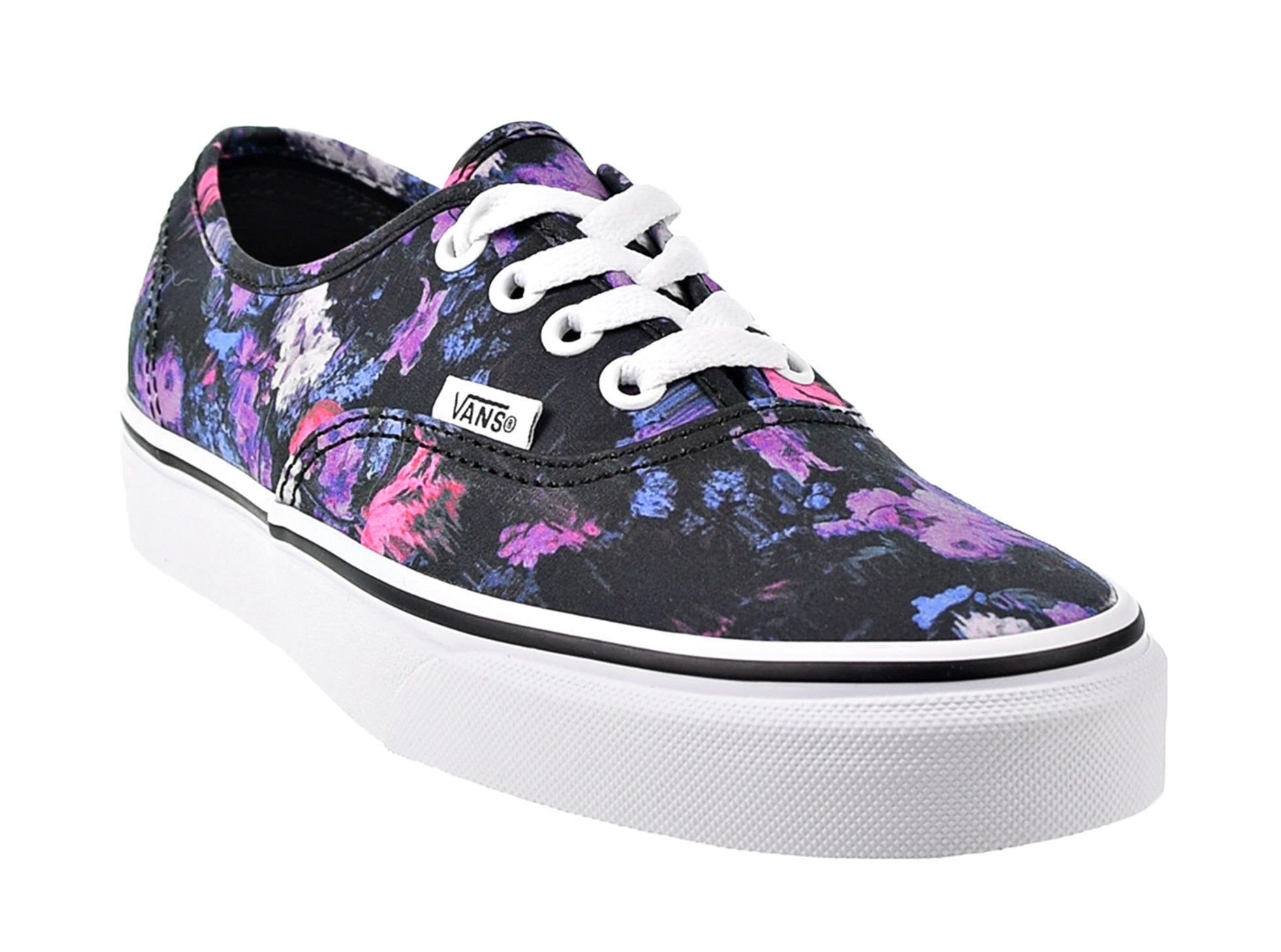 Popular Vans authentic warped floral sneaker