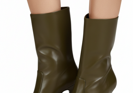 JEFFREY CAMPBELL VISIONARY WOMENS BOOTS - Khaki