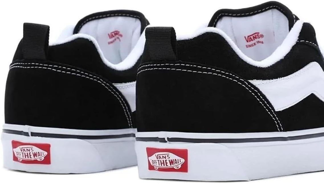 VANS U KNU SKOOL UNISEX SNEAKERS - BLACK