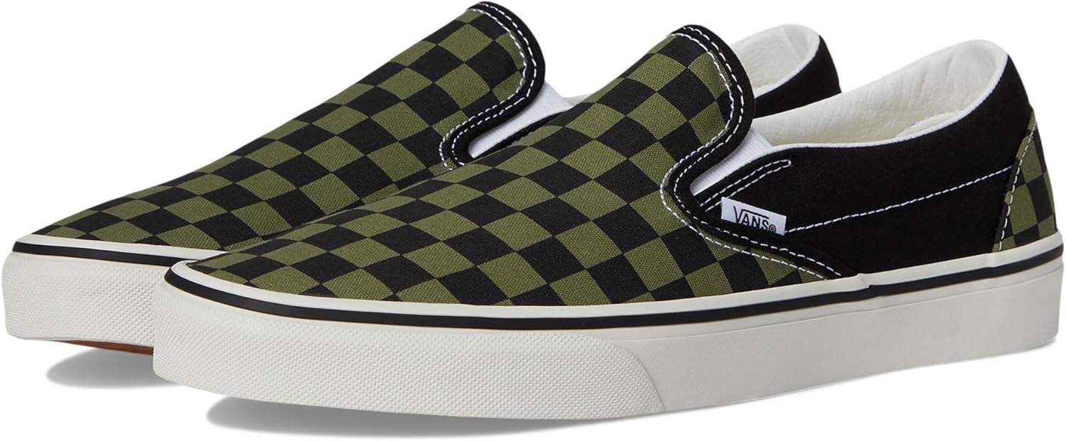 VANS U CLASSIC SLIP-ON UNISEX SNEAKERS - GREEN