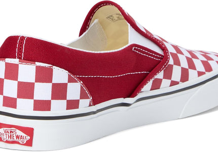 VANS U CLASSIC SLIP-ON UNISEX SNEAKERS - RED
