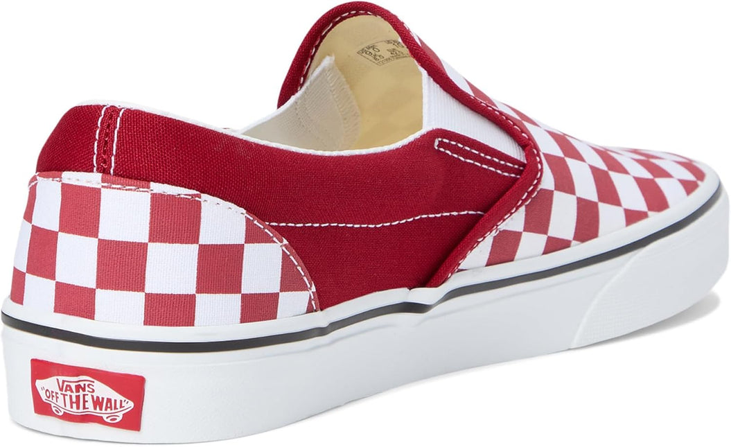 VANS U CLASSIC SLIP-ON UNISEX SNEAKERS - RED