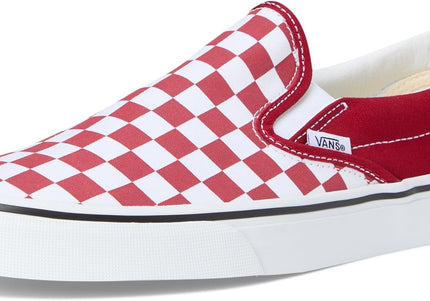 VANS U CLASSIC SLIP-ON UNISEX SNEAKERS - RED