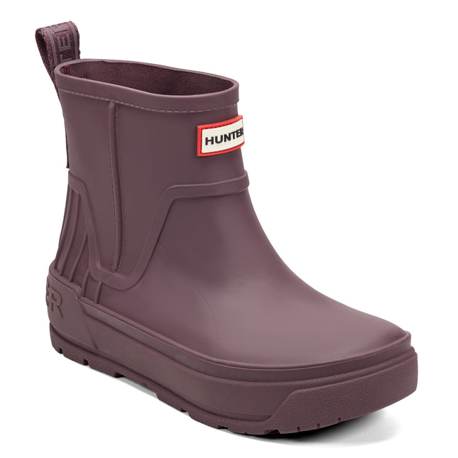 HUNTER WALES WOMEN RAIN BOOTS - Dark Bordo