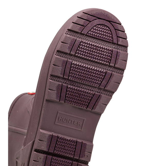 HUNTER WALES WOMEN RAIN BOOTS - Dark Bordo