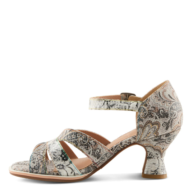 L'ARTISTE WALTZ-FLEUR WOMEN SANDALS - Grey Multi