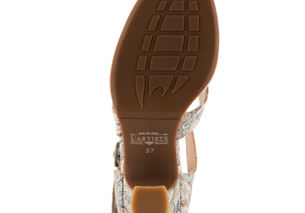 L'ARTISTE WALTZ-FLEUR WOMEN SANDALS - Grey Multi