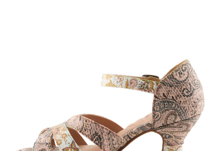 L'ARTISTE WALTZ-FLEUR WOMEN SANDALS - Pink Multi