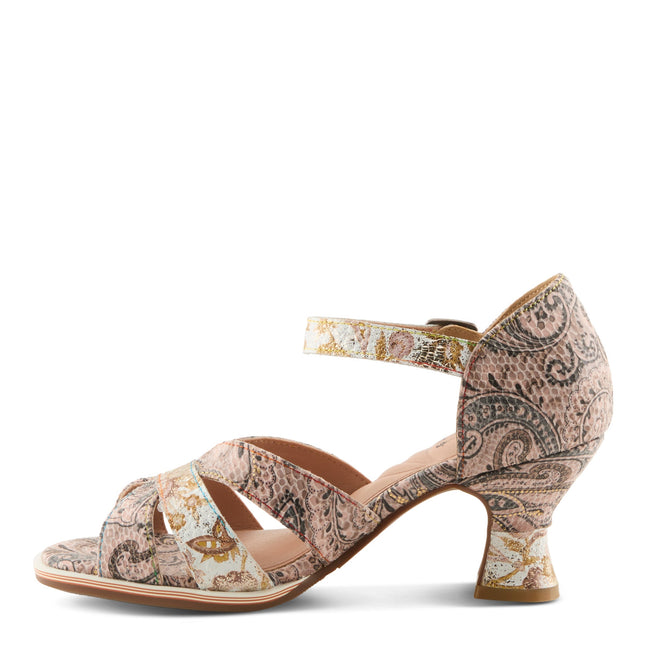L'ARTISTE WALTZ-FLEUR WOMEN SANDALS - Pink Multi