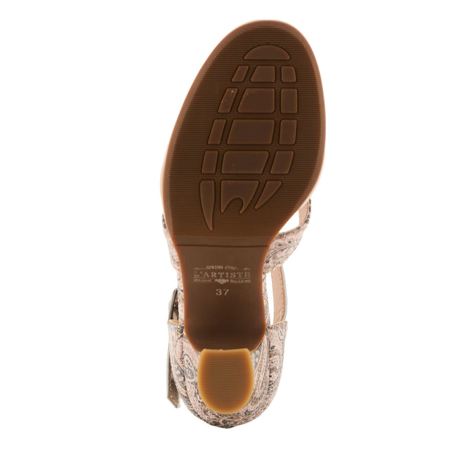 L'ARTISTE WALTZ-FLEUR WOMEN SANDALS - Pink Multi