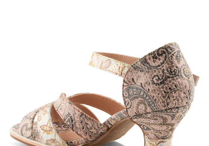 L'ARTISTE WALTZ-FLEUR WOMEN SANDALS - Pink Multi