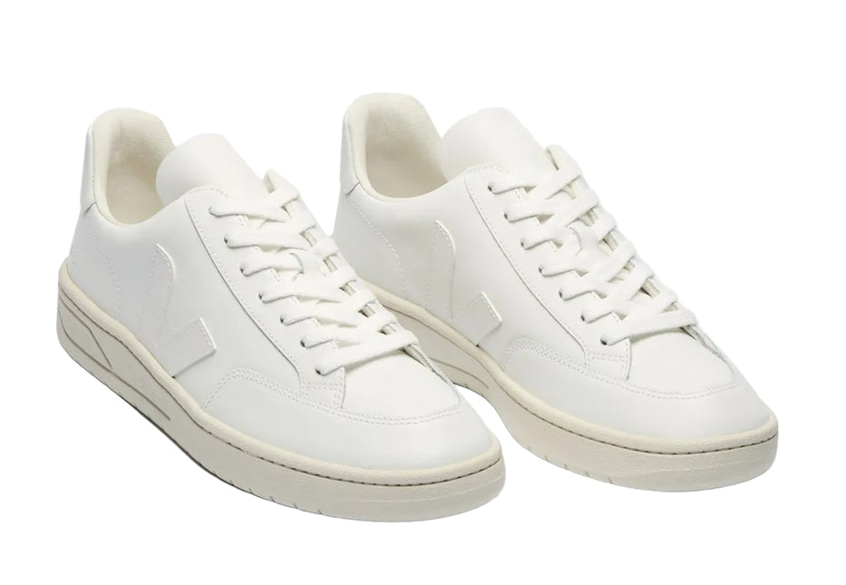 VEJA V-12 UNISEX SNEAKERS - White