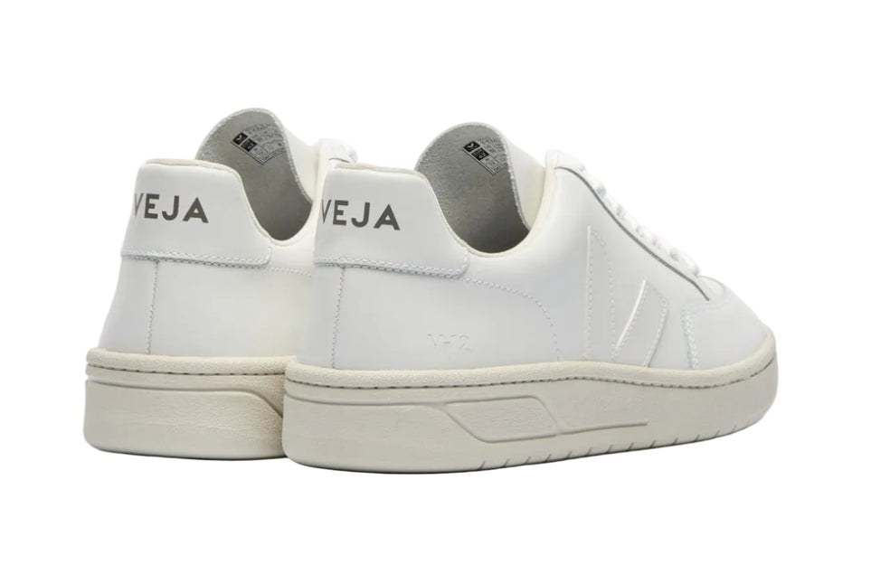 VEJA V-12 UNISEX SNEAKERS - White