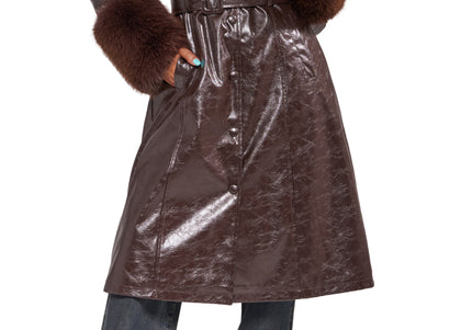 AZALEA WANG KAYA WOMEN COATS - Espresso