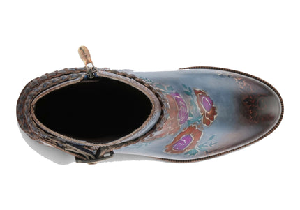 L'ARTISTE ACROSS WOMEN BOOTS - Blue Multi