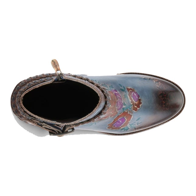 L'ARTISTE ACROSS WOMEN BOOTS - Blue Multi