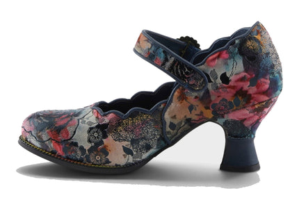 L'ARTISTE ADODORA-PRIT WOMEN SHOES - Navy Multi
