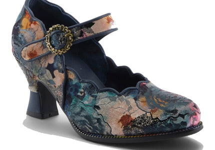 L'ARTISTE ADODORA-PRIT WOMEN SHOES - Navy Multi