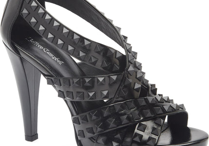 JEFFREY CAMPBELL RONNY-SD Women Heels - Black Patent Combo