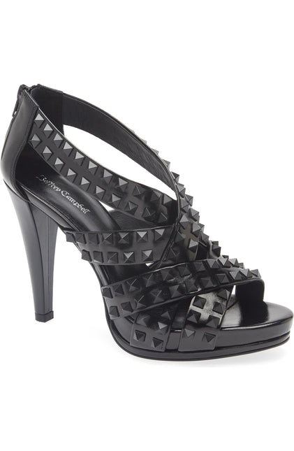 JEFFREY CAMPBELL RONNY-SD Women Heels - Black Patent Combo