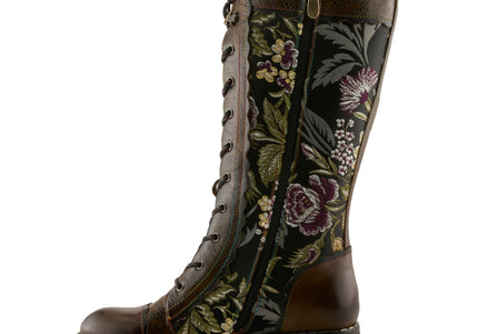 L'ARTISTE ANOTHERFAVE WOMEN BOOTS - Olive Multi