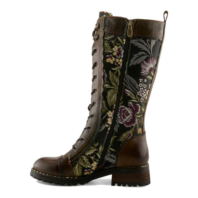 L'ARTISTE ANOTHERFAVE WOMEN BOOTS - Olive Multi