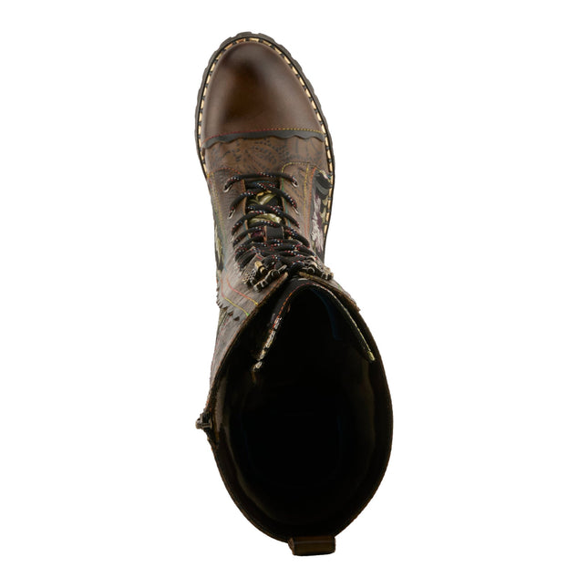 L'ARTISTE ANOTHERFAVE WOMEN BOOTS - Olive Multi
